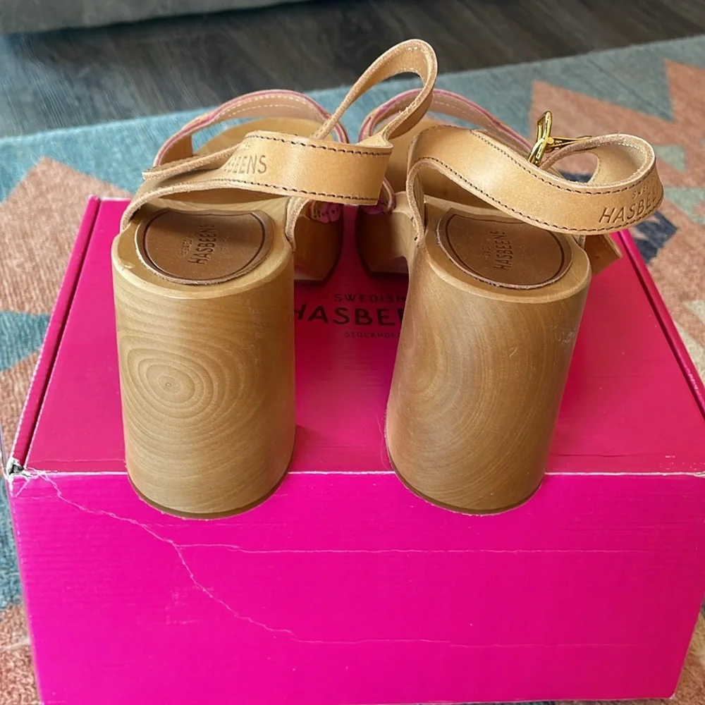 NWB Swedish Hasbeens Sophisticated Sandal - Picture 7 of 11